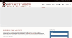 Desktop Screenshot of mimnolaw.com